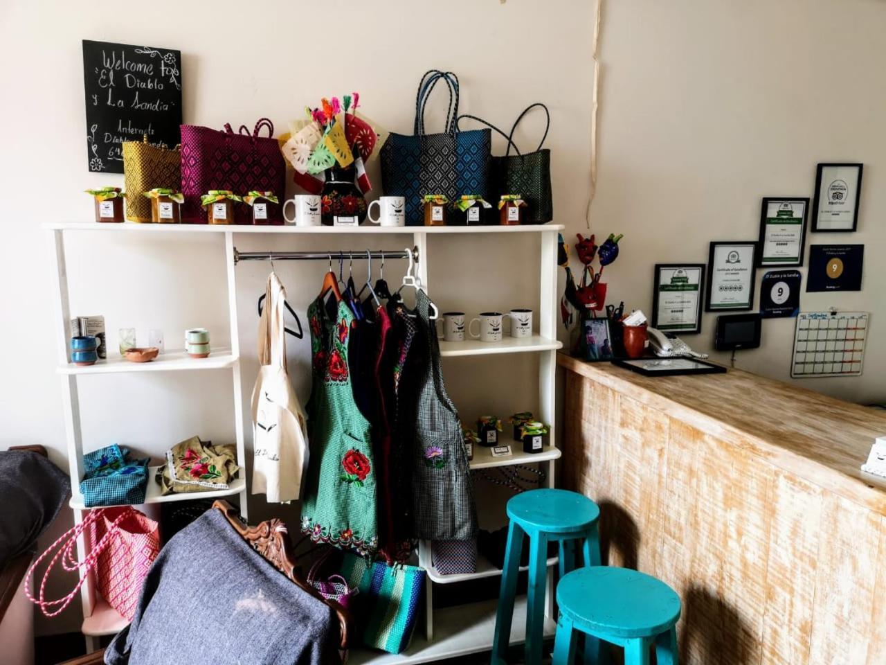 El Diablo Y La Sandia B&B Oaxaca Ngoại thất bức ảnh